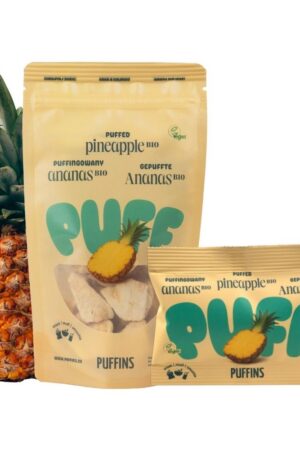 suszone owoce: suszony ananas bio