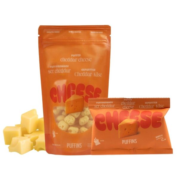 Getrockneter Cheddar-Käse