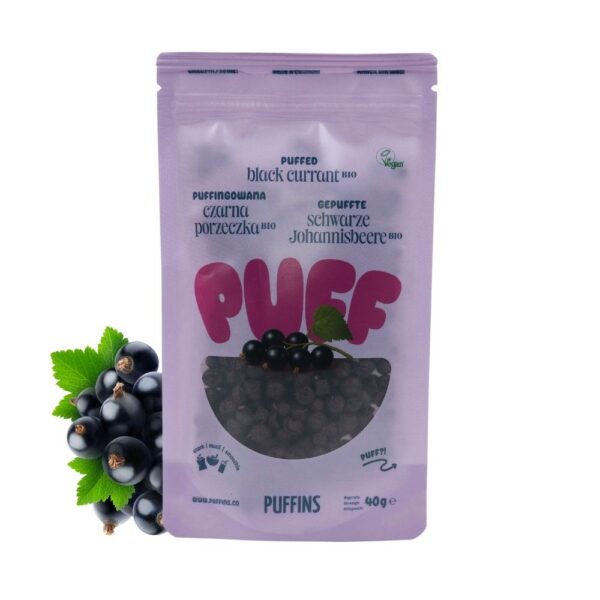 suszone owoce – suszona czarna porzeczka BIO