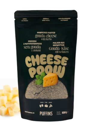 suszony ser GOUDA z ziołami w proszku